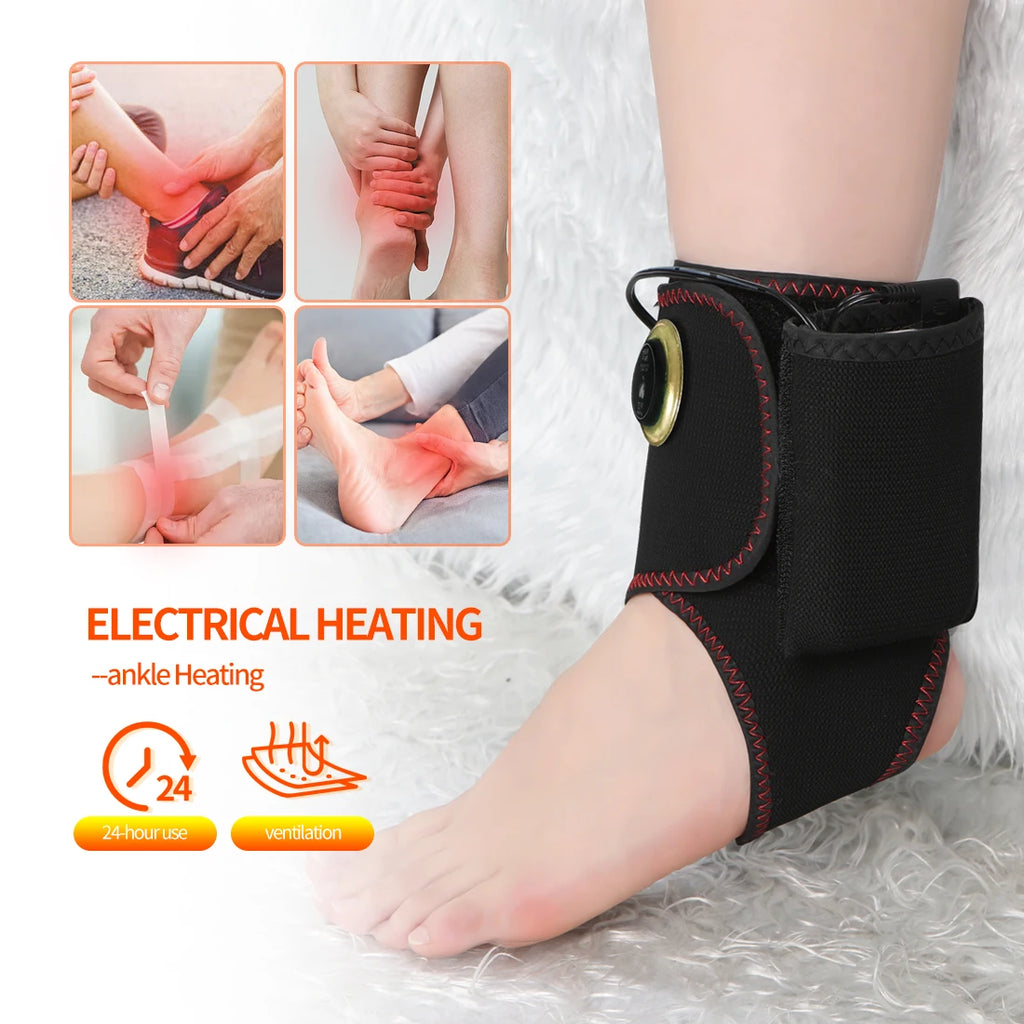 USB heated ankle massager